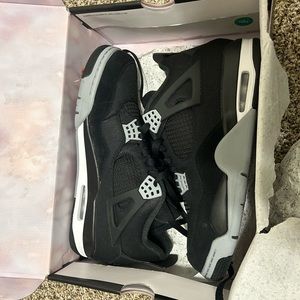 Jordan 4 Retro SE Black Canvas